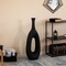Frosted Fiberglass Tall Floor Vase - Decorative Vase for Modern Home Decor, Perfect for Living Room, Home Office, Bedroom, Kitchen, Coffee Bar, Farmhouse Decor, and Wedding Centerpieces